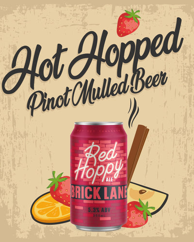 Hot Hopped Pinot Mulled Beer