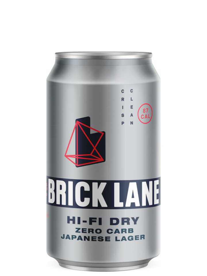 Can Package: Hi-Fi Dry Zero Carb Japanese Lager